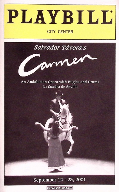 Salvador Távora´s Carmen. An Andalusian Opera with Bugles and Drums. La Cuadra de Sevilla 