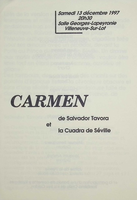 Carmen de Salvador Tavora et la Cuadra de Séville
