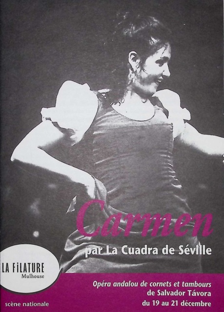 Carmen par La Cuadra de Séville. Opéra andalou de cornets et tambours de Salvador Távora