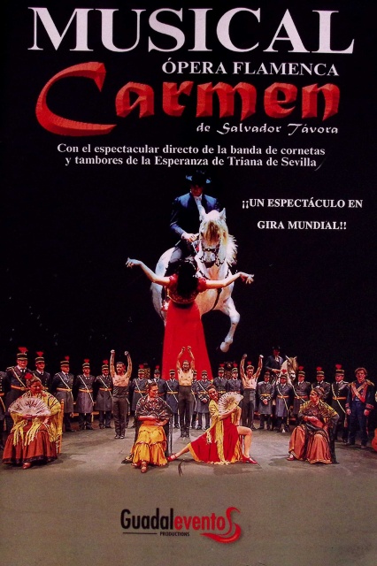 Musical. Ópera flamenca Carmen de Salvador Távora. Guadaleventos Productions [Dossier]
