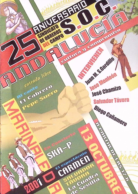 25 Aniversario Sindicato Obreros del Campo S.O.C. Andalucía