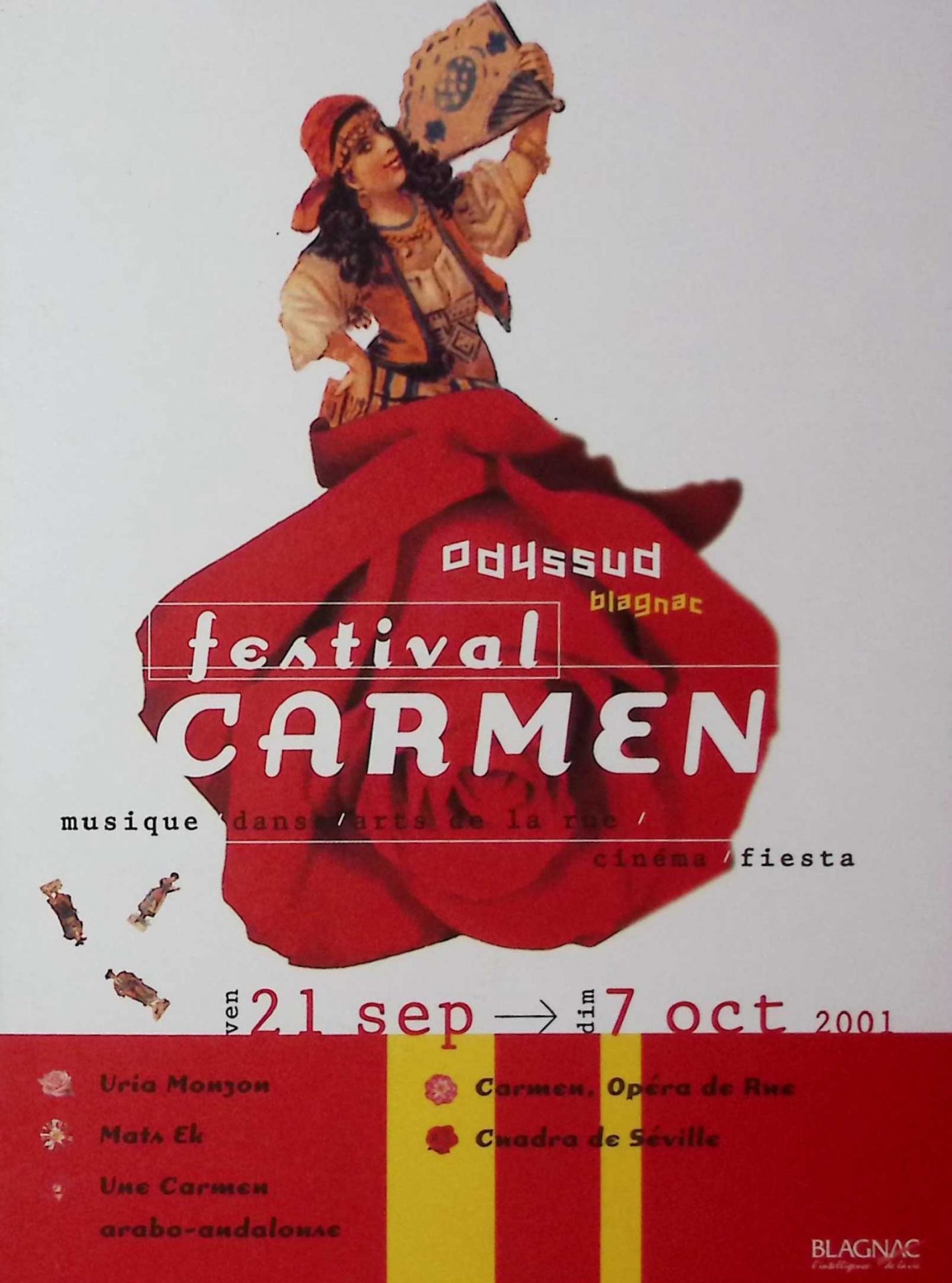 Festival Carmen. Musique, danse, arts de la rue, cinema, fiesta