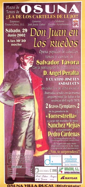 Don Juan en los ruedos. Ópera popular de caballos, toros y cantes de Salvador Távora