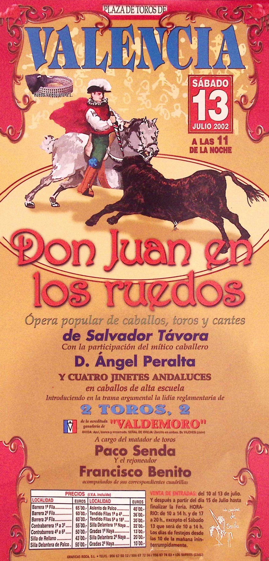 Don Juan en los ruedos. Ópera popular de caballos, toros y cantes de Salvador Távora