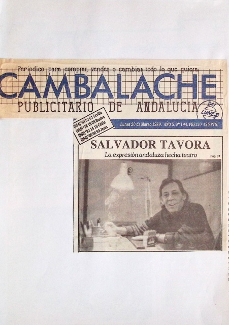Salvador Távora. La expresión andaluza hecha teatro