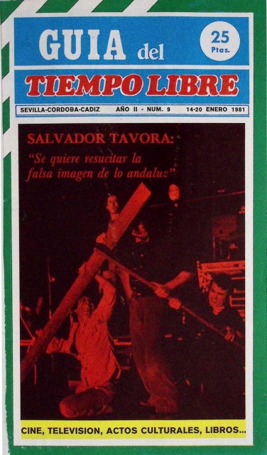 Salvador Tavora: "Se quiere resucitar la falsa imagen de lo andaluz"