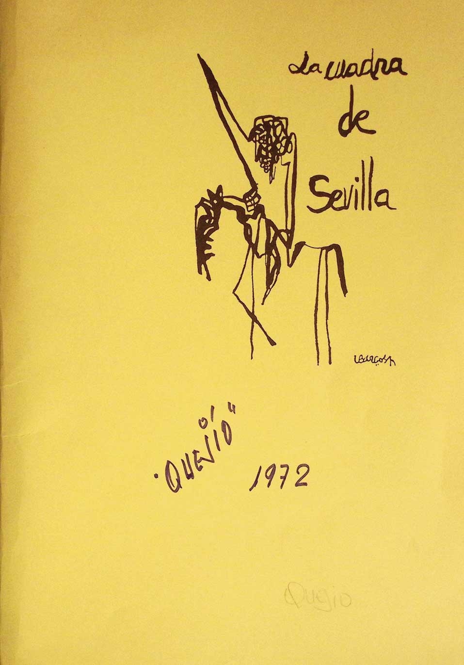 "Quejío" 1972. La Cuadra de Sevilla [Sumario]