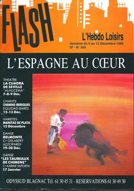 "L'Espagne a coeur" L'Hebdo Loisirs. Nº 585